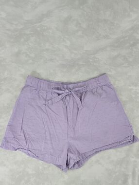 GAP Lavender High-Waist Drawstring Women's Shorts